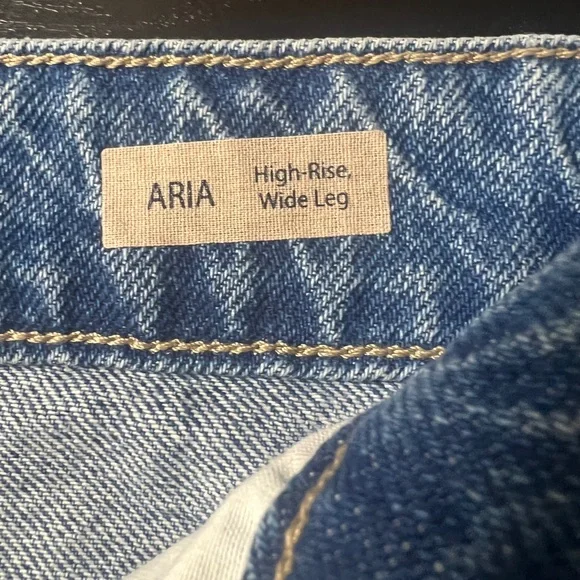 Mavi Women's Aria High Rise Wide Leg Jeans - NWT 25 x30 - Picture 7 of 11